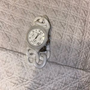 Michael Kors White Ceramic Watch